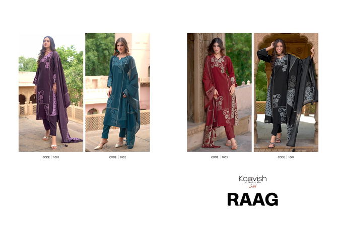 Raag By Kaavish Viscose Muslin Digital Printed Salwar Kameez Wholesalers In Delhi